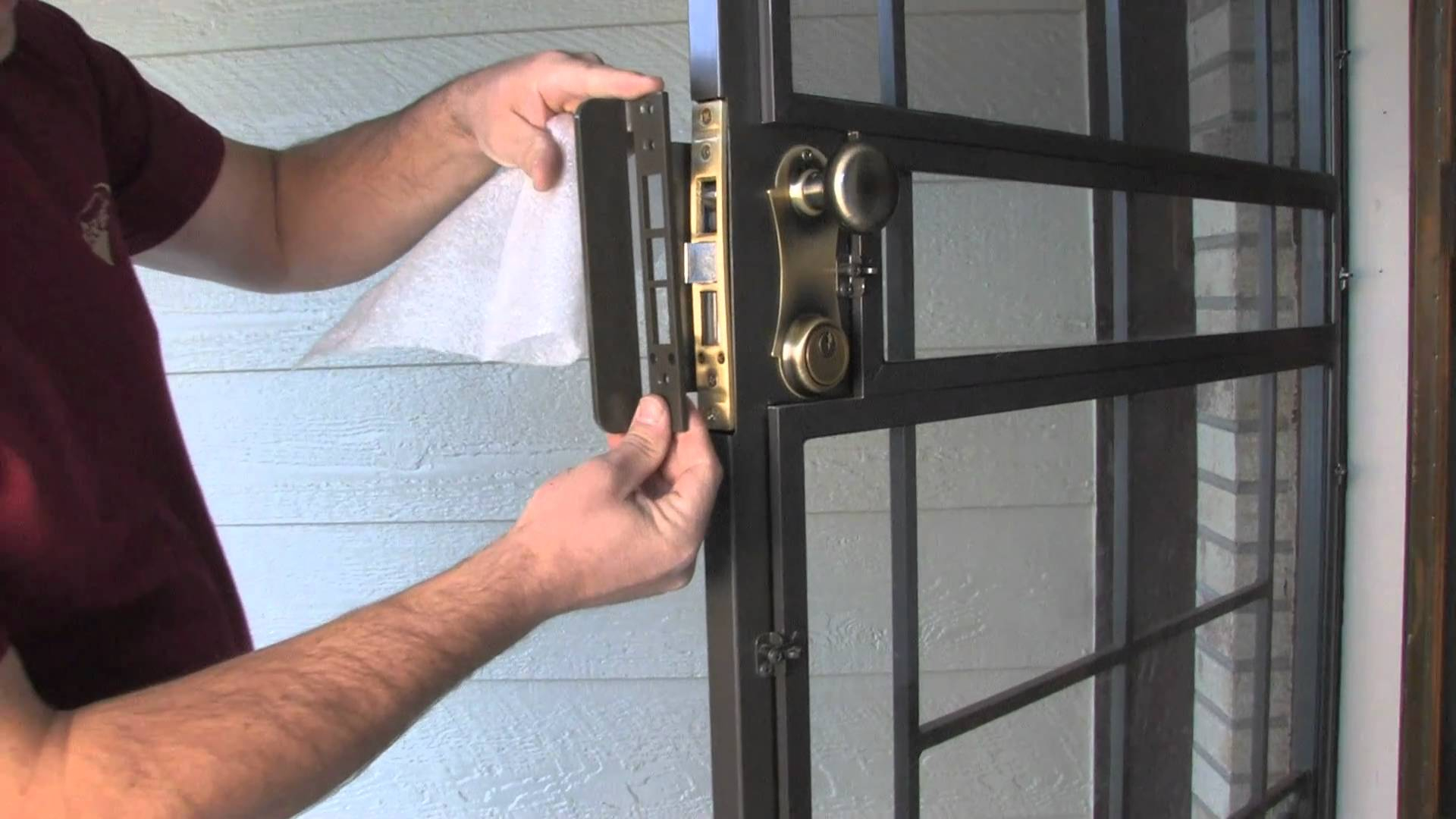 Lock Guard Armor Security Door Lock Enhancement Secure All in proportions 1920 X 1080 - Security Door Ideas